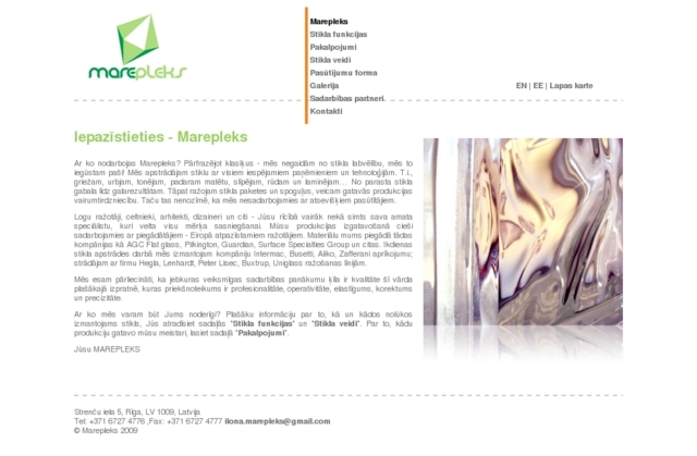 Marepleks filiāle Latvijā, 
